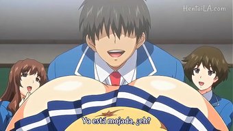 Olgun Kadınlarla Sıcak Hentai Sahnelerinde Büyük Doğal Memeler.