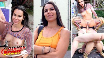 Alman Izci, Jessy Jey Ile Açık Havada Anal Seks Castingi Yapıyor