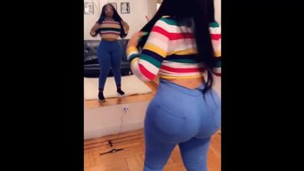 Afrikalı, Latin Ve Amerikalı Kadınların 60 Fps'Lik Bir Derlemede Twerk Yaptığını Izleyin