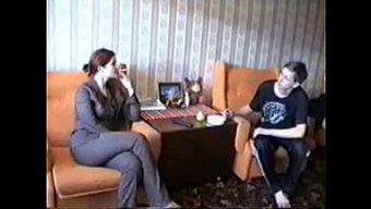 Olgun Anne Ve Genç Oğlan Ev Yapımı Videoda