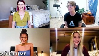 Beğeni Toplayan 'Teenage Lesbian' Serisinin Oyuncuları Sıcak Bir Solo Seans Için Yeniden Bir Araya Geliyor