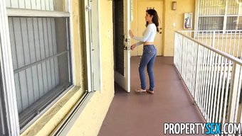 Ev Sahibi Ve Kiracının Ateşli Seks Yaptığı Sert Pov Video