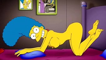 Marge'Nin Anal Zevki: Ayak Fetişisti Olan Kadının Hayali Gerçek Oldu