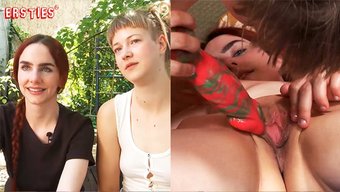 Ida Ve Claudia'Nın Doğal Ve Tıraşlı Güzellikleri Için Duygusal Kayışlı Oyunu