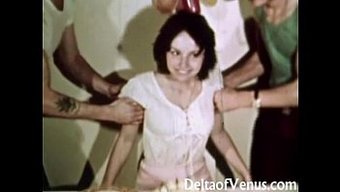 1970'Lerden Retro Porno - Tüysüz Amcık Ve Mutlu Sikiş