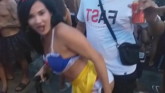 Karnaval Güzeli Bianca Das Neves, Xxx Videosunda Büyük Poposunu Sergiliyor