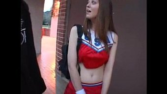 Cheerleader Scarlett Faye Ile Yatak Odası Seks