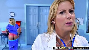 Marsha May Ve Alexis Fawx, Hardcore Aksiyondan Önce Fena Halde Kışkırtıyor.
