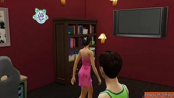 Anne Ve Oğul, Porno Izledikten Sonra Ilk Kez Seks Yapıyorlar