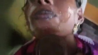Telugu Teyzeyle Evlilik Aşkı, Oral Seks Ile
