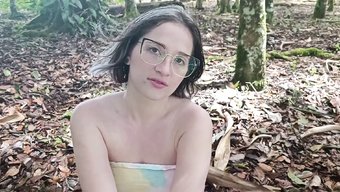 Eve Gitmek Için Sakso Çeken Latin Kızla Vahşi Açık Hava Seks