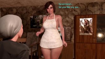 Bir Milf'In Anal Ve Oral Seks Için Bir Adamı Baştan Çıkaran 3d Animasyonu