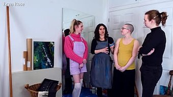 Bdsm Sanat Eseri Yapımı: Kadınlar Tıraş Olup Taşa Döndü