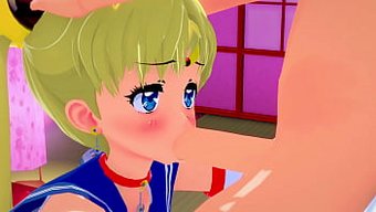 Japon Üniversite Öğrencisinin 3d'De Sakso Çektiği Pov Videosu