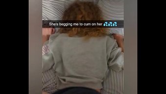 Aldatan Üniversiteli Kız, Borcunu Ödemek Için Snapchat'Te Sikişiyor.