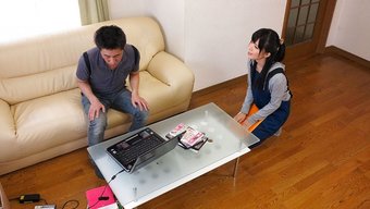 Japon Genç Kız, Kahverengi Saçlarıyla Amını Yalatıp Siktiriyor