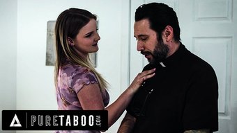 Yaşlı Ve Genç Tabu: Sorunlu Genç, Dini Üvey Annesini Rahatsız Etmek Için Papazı Beceriyor