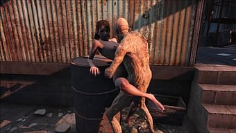 Çizgi Film Hentai: Fallout 4'Ün Vajinası Yaramaz Oluyor